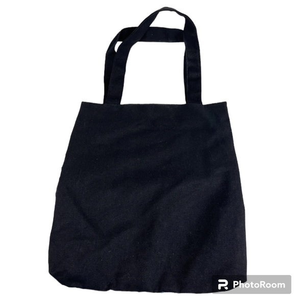 Alice in Wonderland Tim Burton Disney Black Blue Tote Bag - Picture 3 of 6